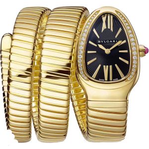 بولگاری ماری(دسبندی)دور نگین طلایی صفحه مشکی