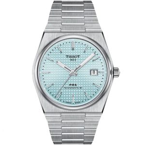ساعت مچی مردانه تیسوت پی‌آر‌ایکس TISOT PRX استیل صفحه تیفانی