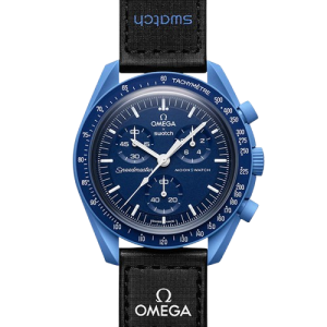 ساعت مچی امگا سواچ کورنوگراف مدل نپتون omega × swatch