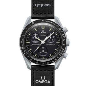 ساعت مچی امگا سواچ کورنوگراف مدل ماه omega × swatch