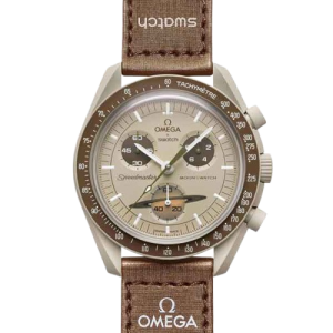 ساعت مچی امگا سواچ کورنوگراف مدل زحل omega × swatch